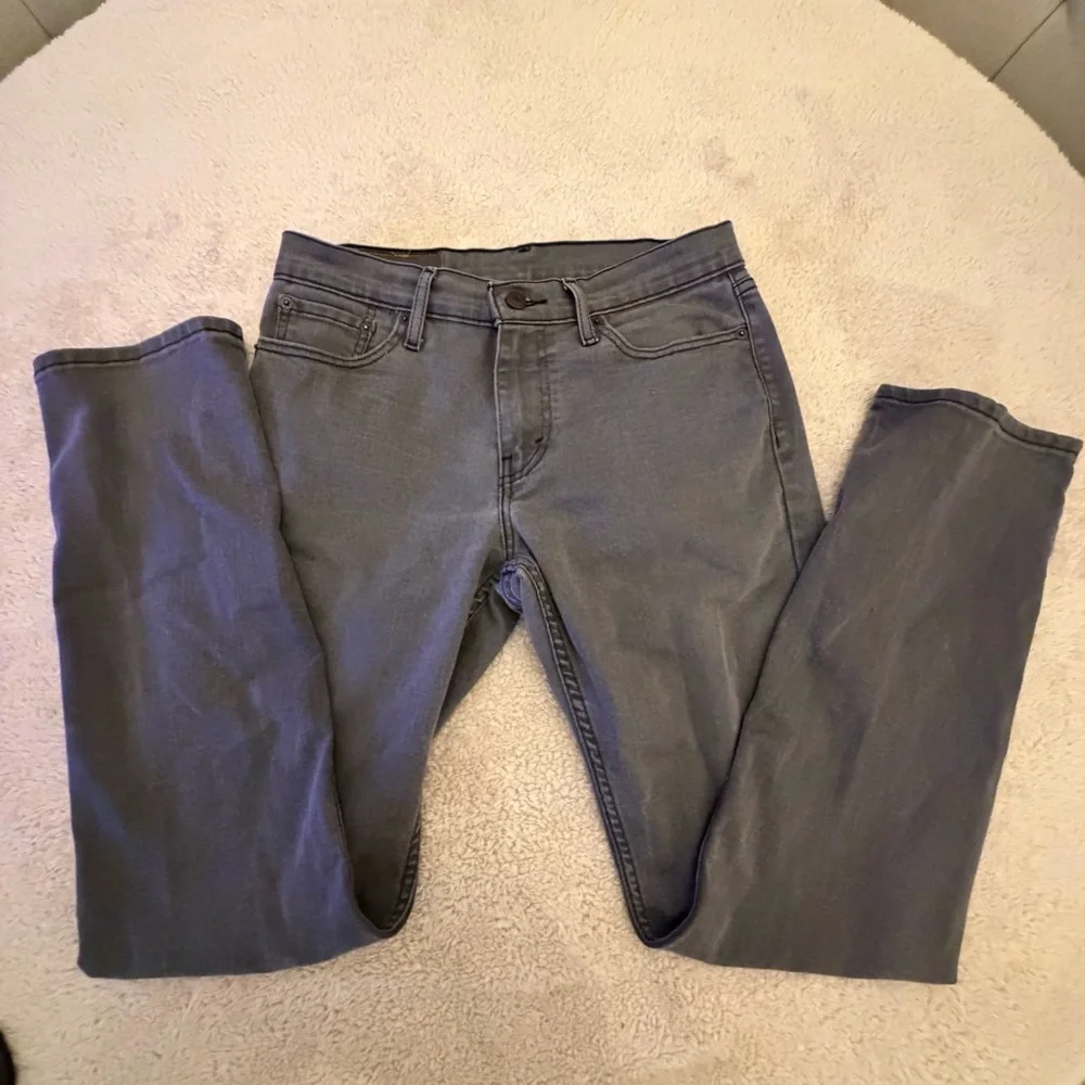 Levi’s 511 Slim Fit Men’s Jeans 30x32 Gray Stretch‎ Denim